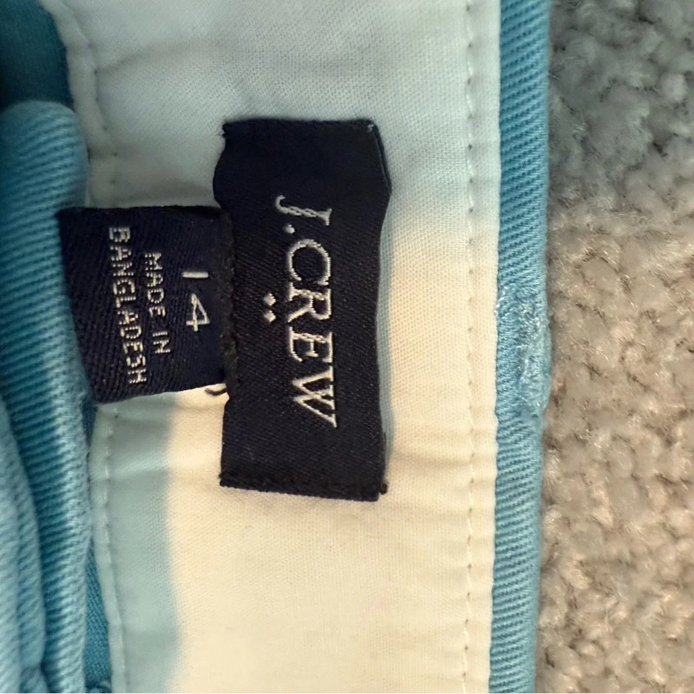 J. Crew Blue Bermuda Shorts Lightweight Cotton‎
